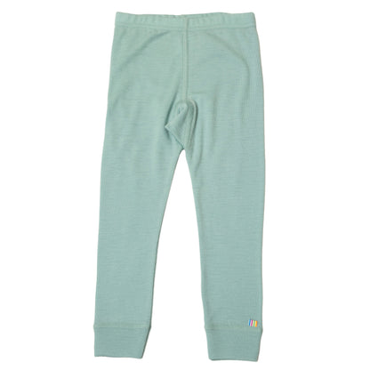 Joha Merinowolle Leggings | Türkisblau
