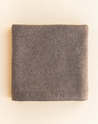Merinowool Knit Blanket „Felix Otter“