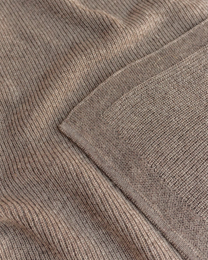 Merinowool Knit Blanket „Felix Otter“