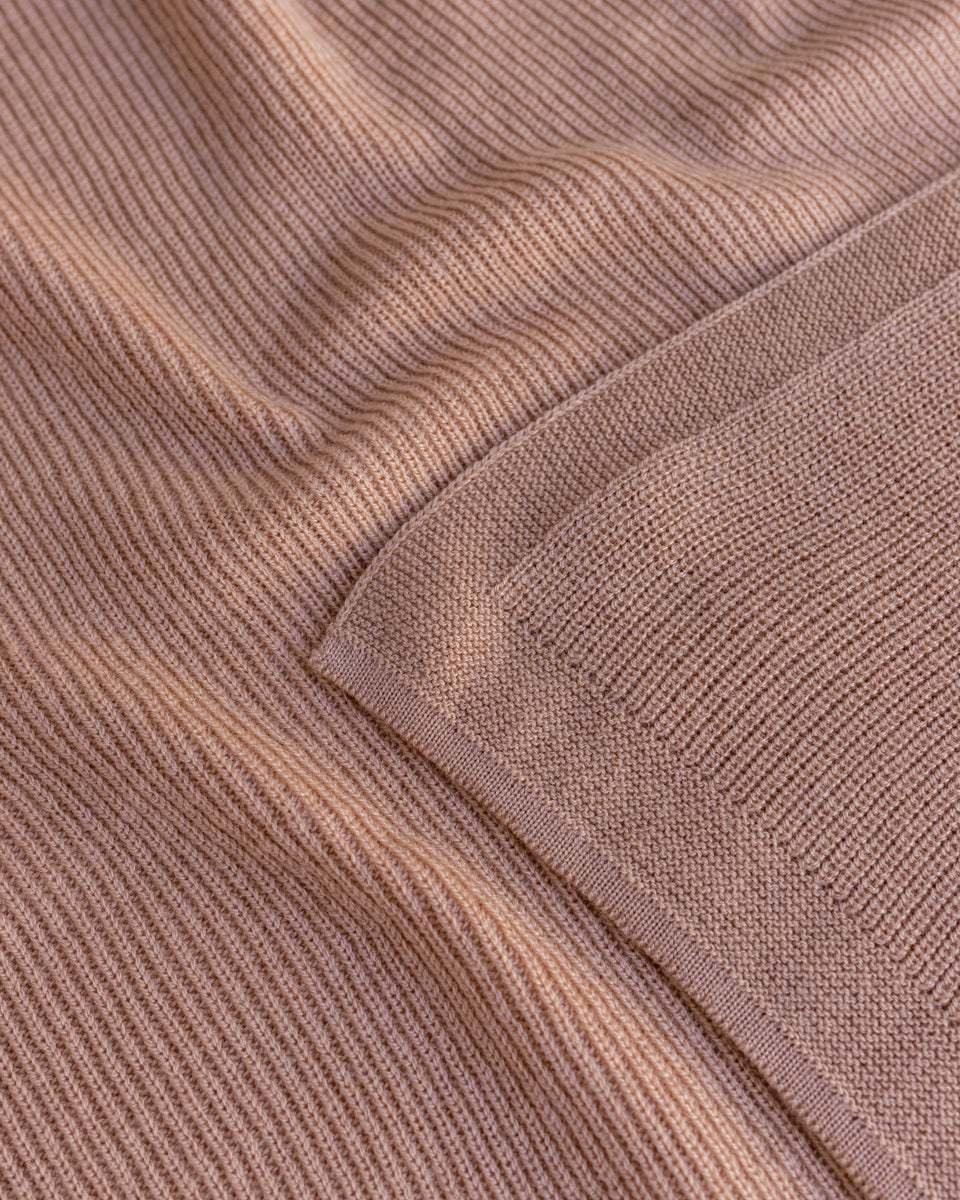 Merinowool Knit Blanket „Felix Rose“