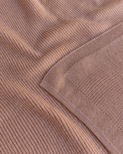 Merinowool Knit Blanket „Felix Rose“