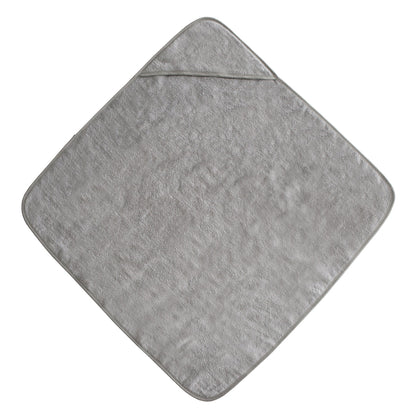 Organic Hooded Towel | Gray