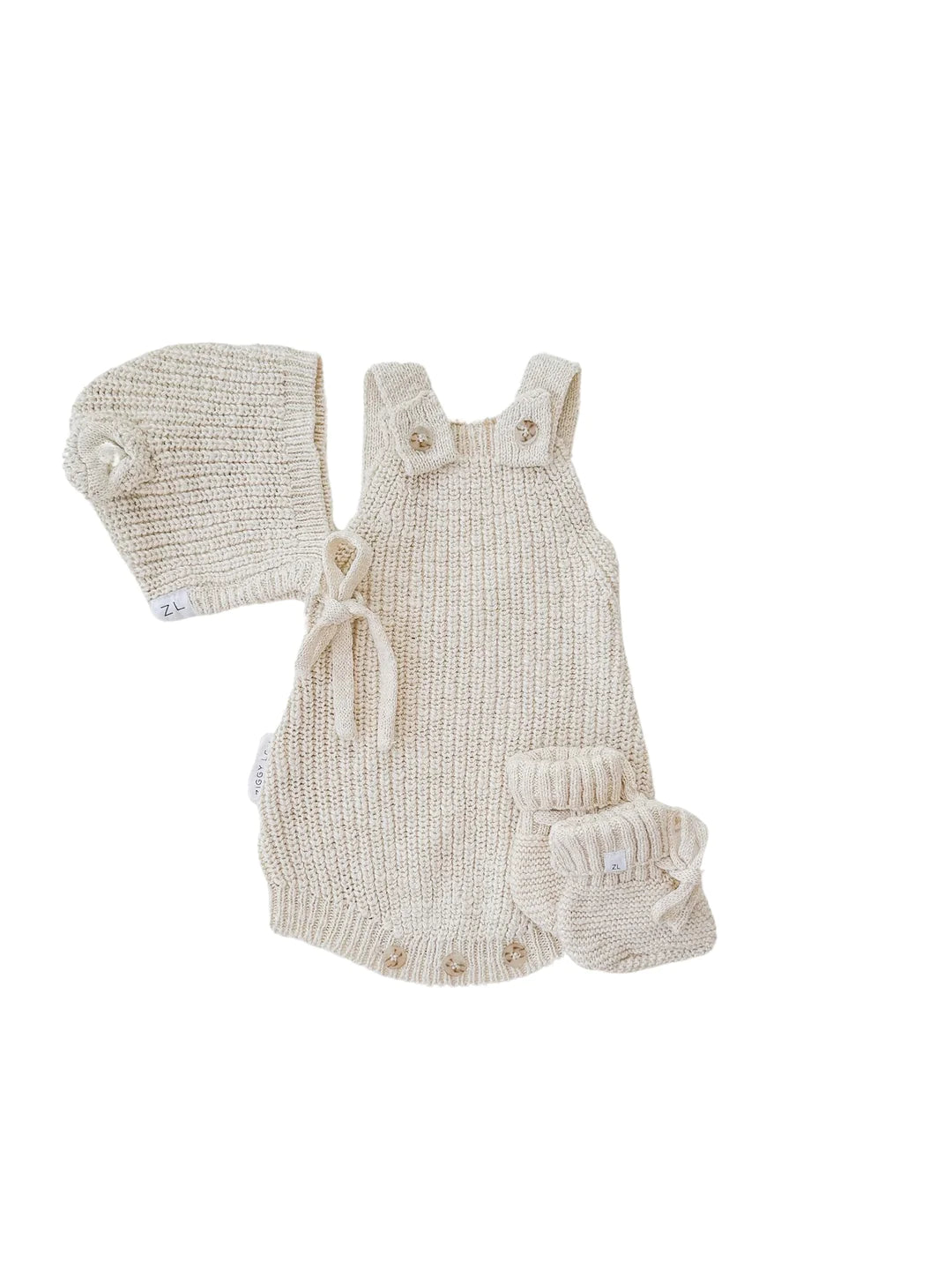 KNIT ROMPER | HONEY