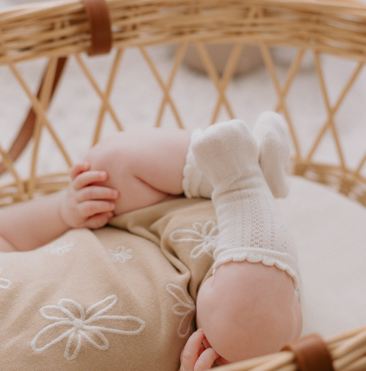 Lace Socks | Milk