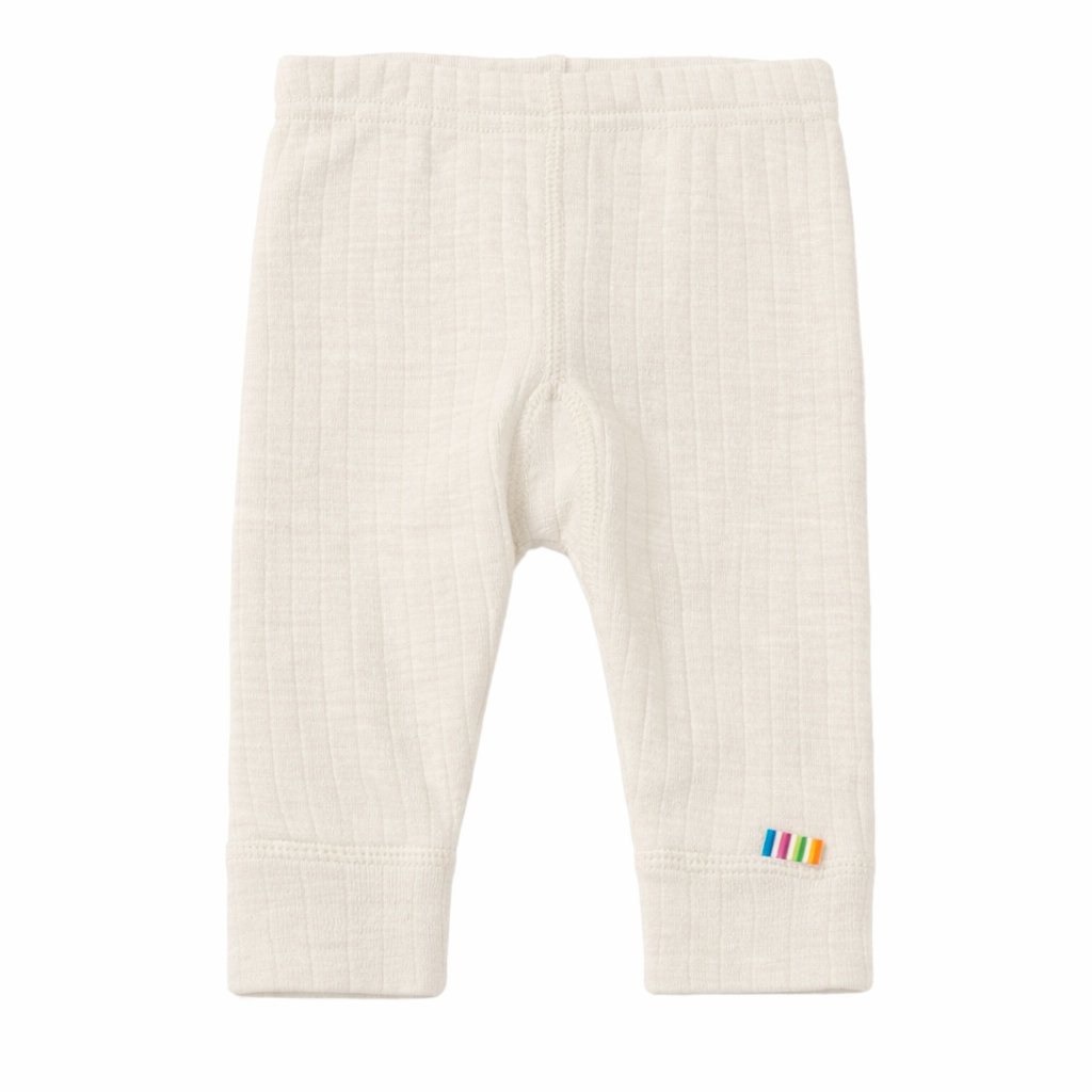 Merinowolle Leggings | Off-White