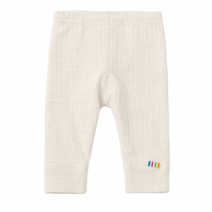 Merinowolle Leggings | Off-White