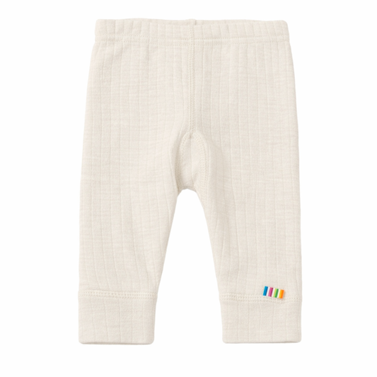 Merinowolle Leggings | Off-White