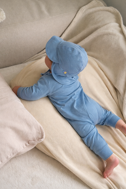 Bio-Bambus Viskose Sonnenhut | Blau