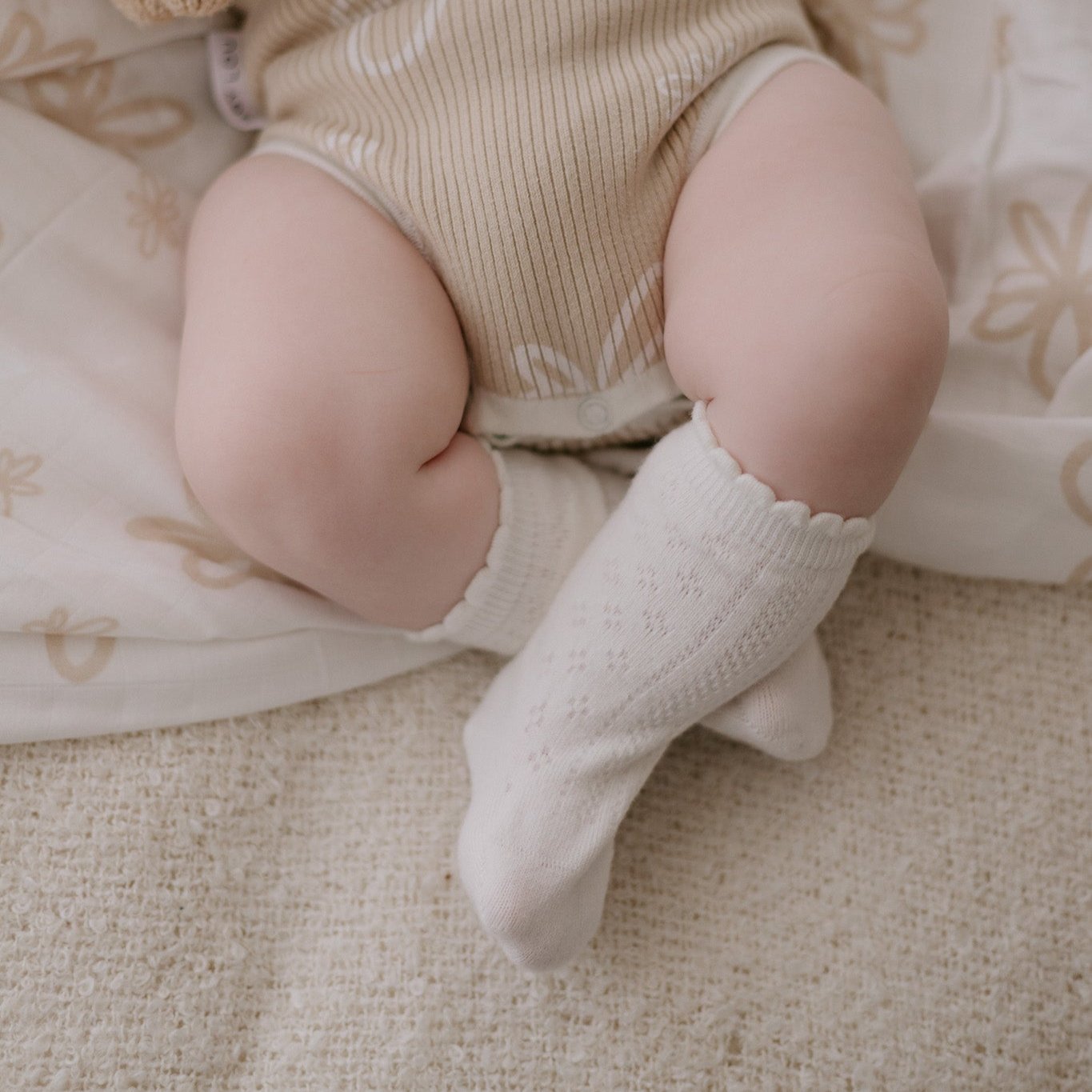 Lace Socks | Milk