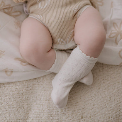 Lace Socks | Milk
