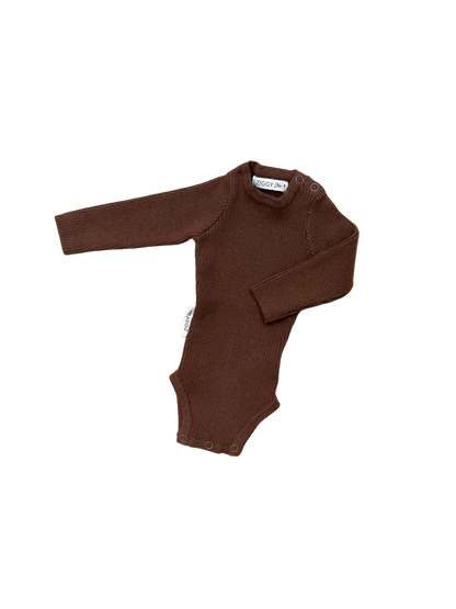 Knitted Bodysuit | 'Chocolate'