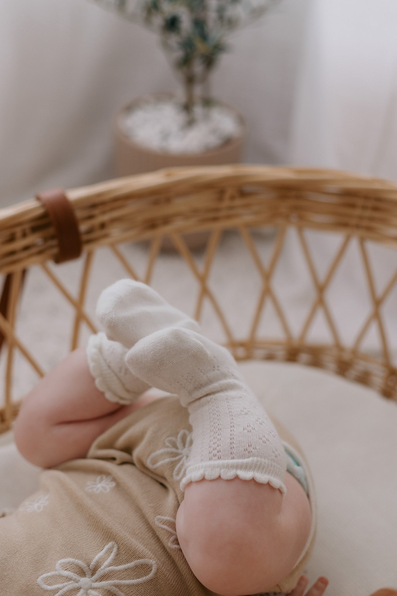 Lace Socks | Milk