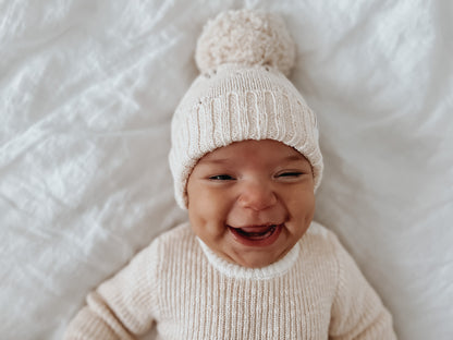 KNIT BEANIE | "Petal"