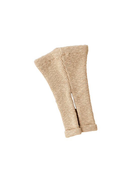 Knit Leggings | 'Wheat'