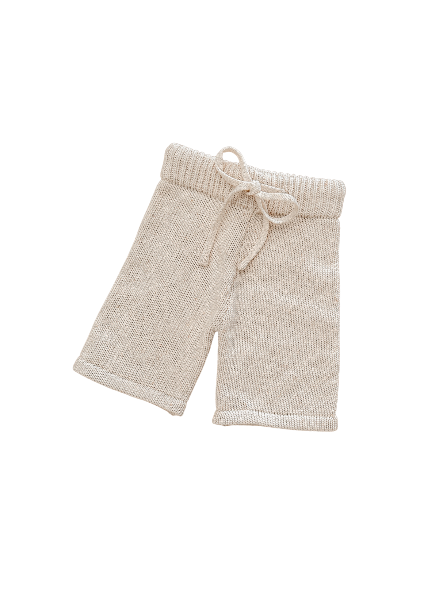 Cropped Knit Pants | 'Cinnamon'
