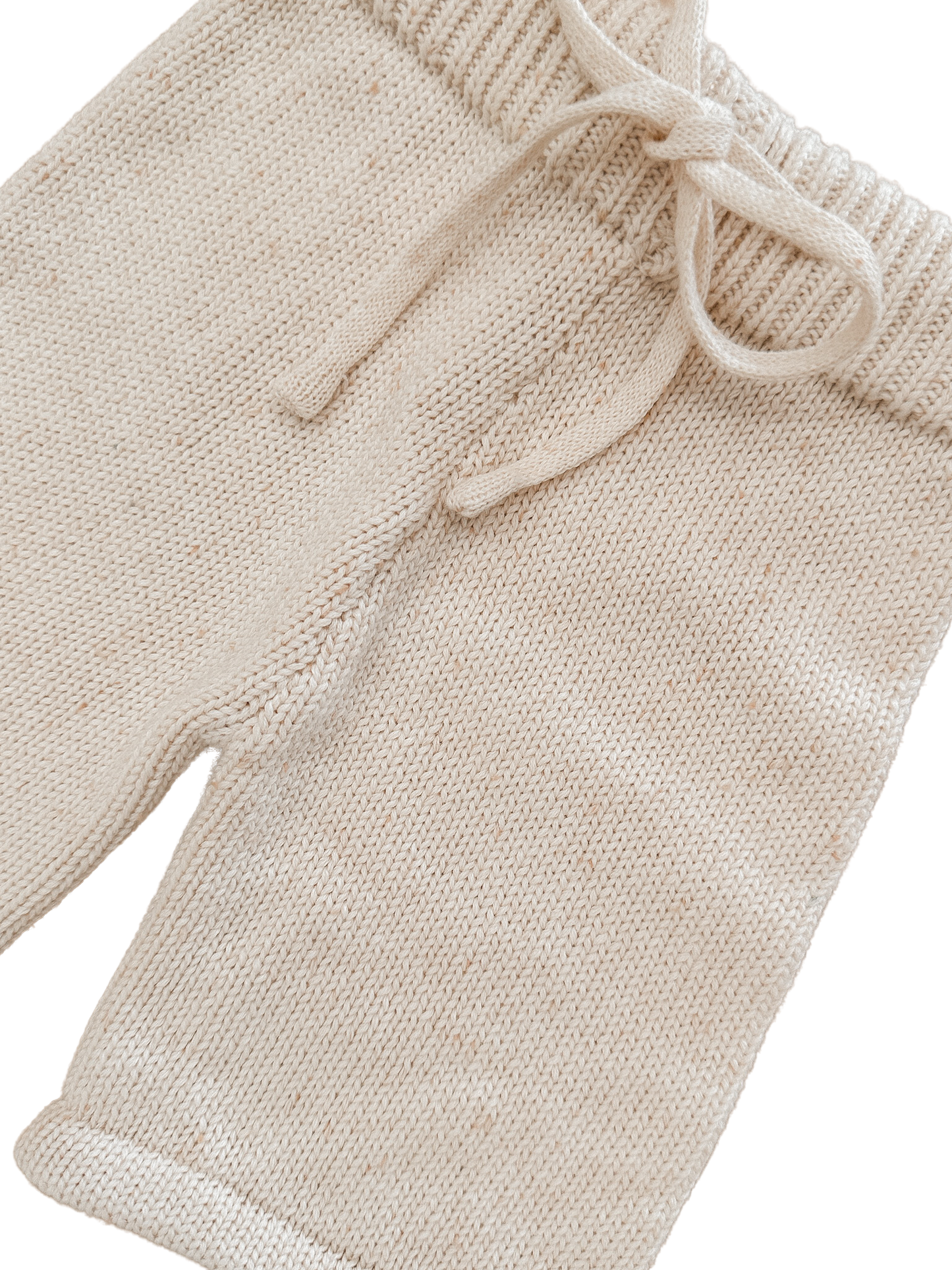 Cropped Knit Pants | Biscotti Fleck