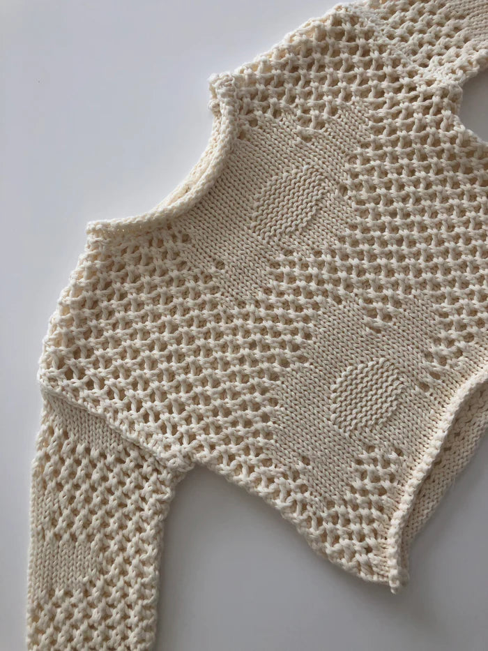 Crochet Pullover | Natural