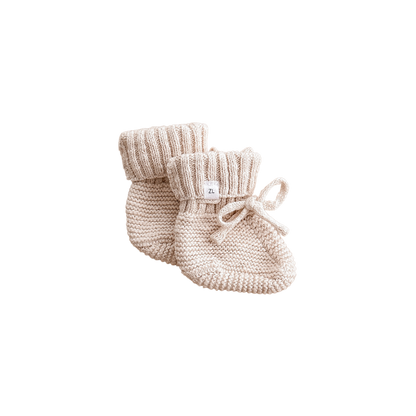KNIT BOOTIES | Strickschuhe "Petal"