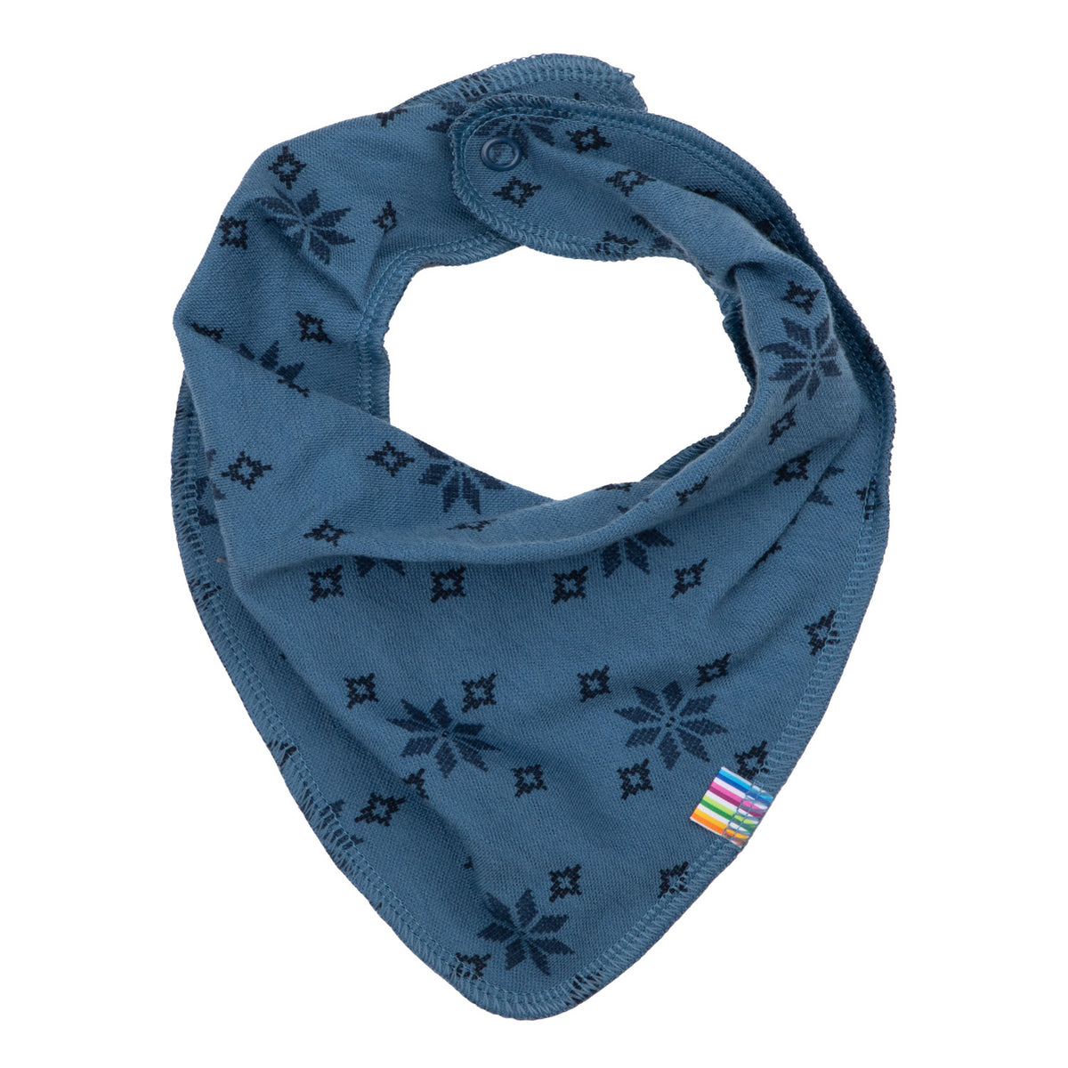 Joha Halstuch Merinowolle Bio-Baumwolle | Blau