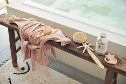 Kids Bademantel Frottee | versch. Farben