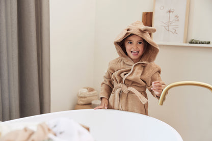 Kids Bademantel Frottee | versch. Farben