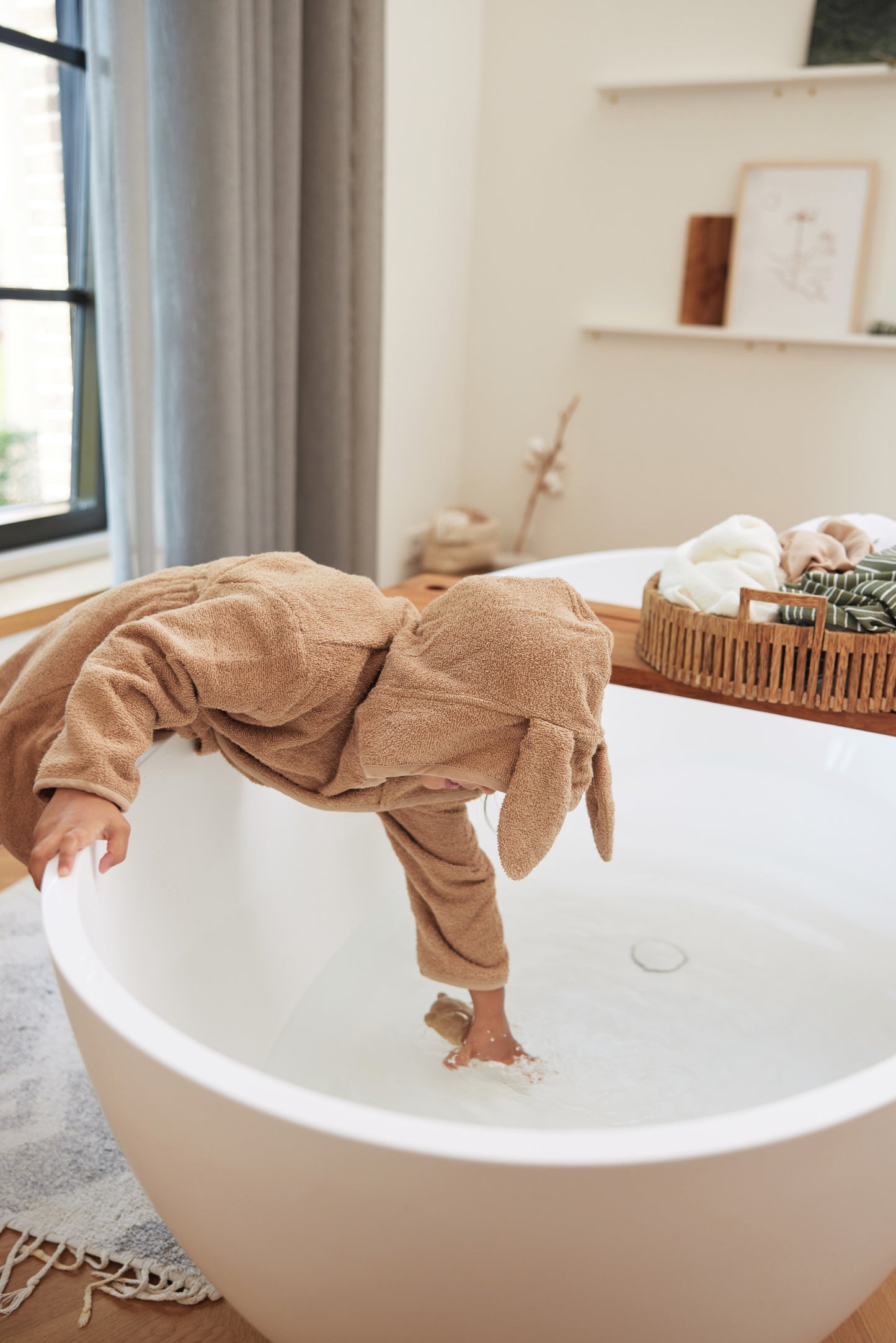 Kids Bademantel Frottee | versch. Farben