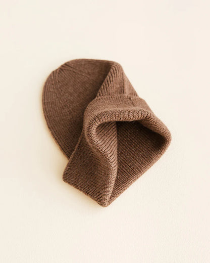 Merinowool Beanie "Fonzie Mocha"