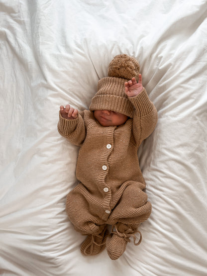 Classic Knit Romper | Maple Fleck