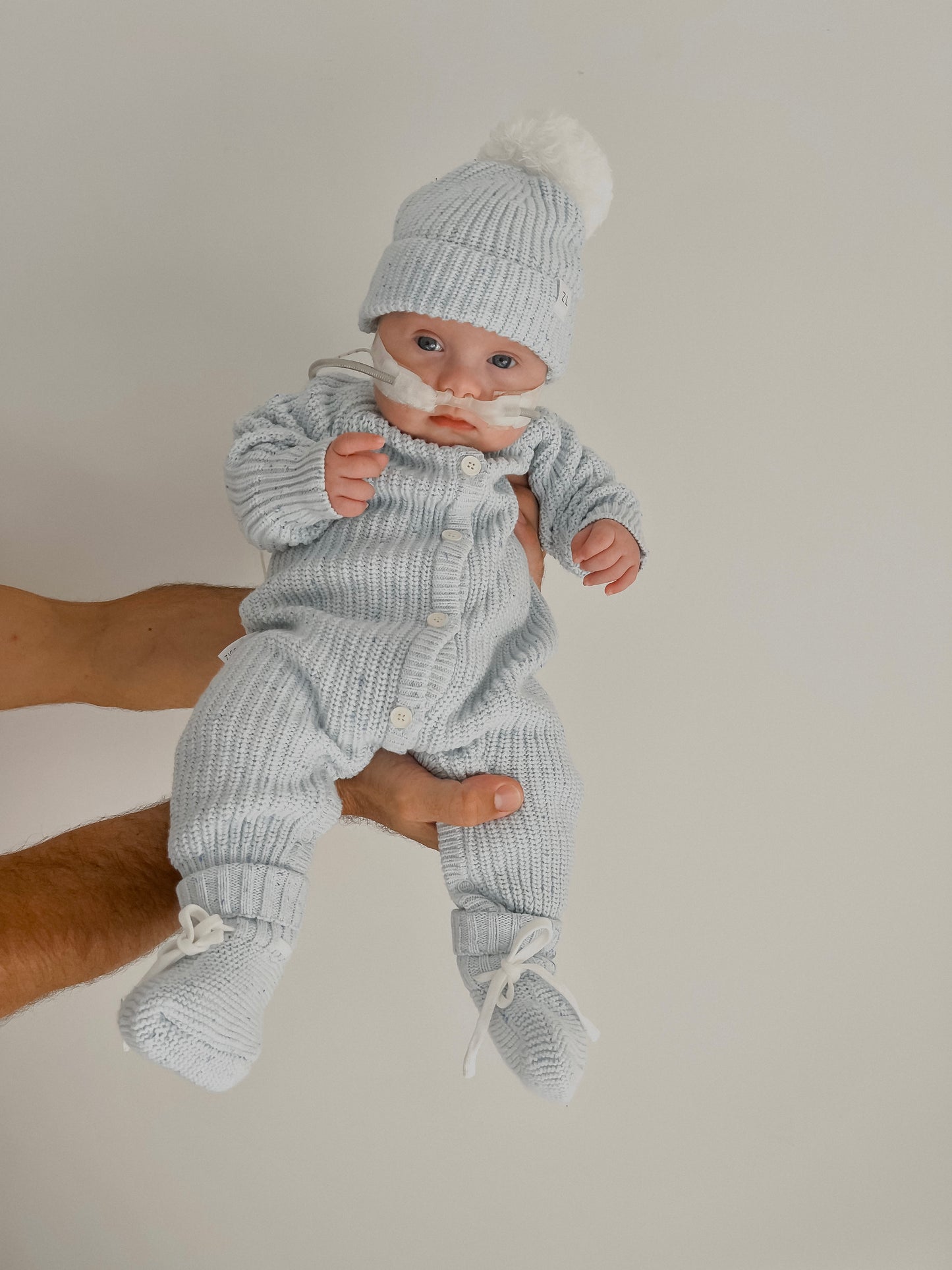 KNIT BOOTIES | Strickschuhe "Aero Fleck"