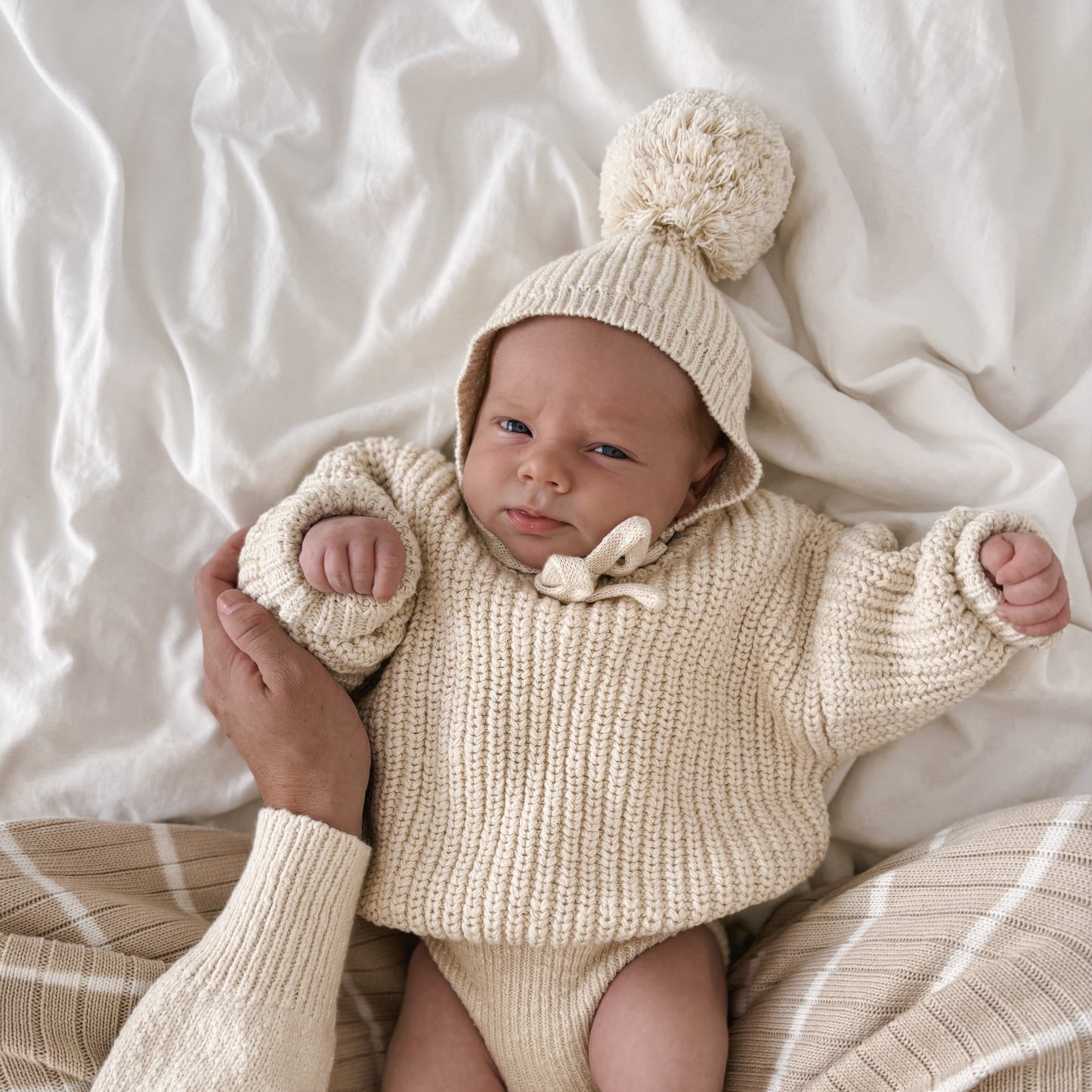 Super Chunky | Knit Sweater | Oat