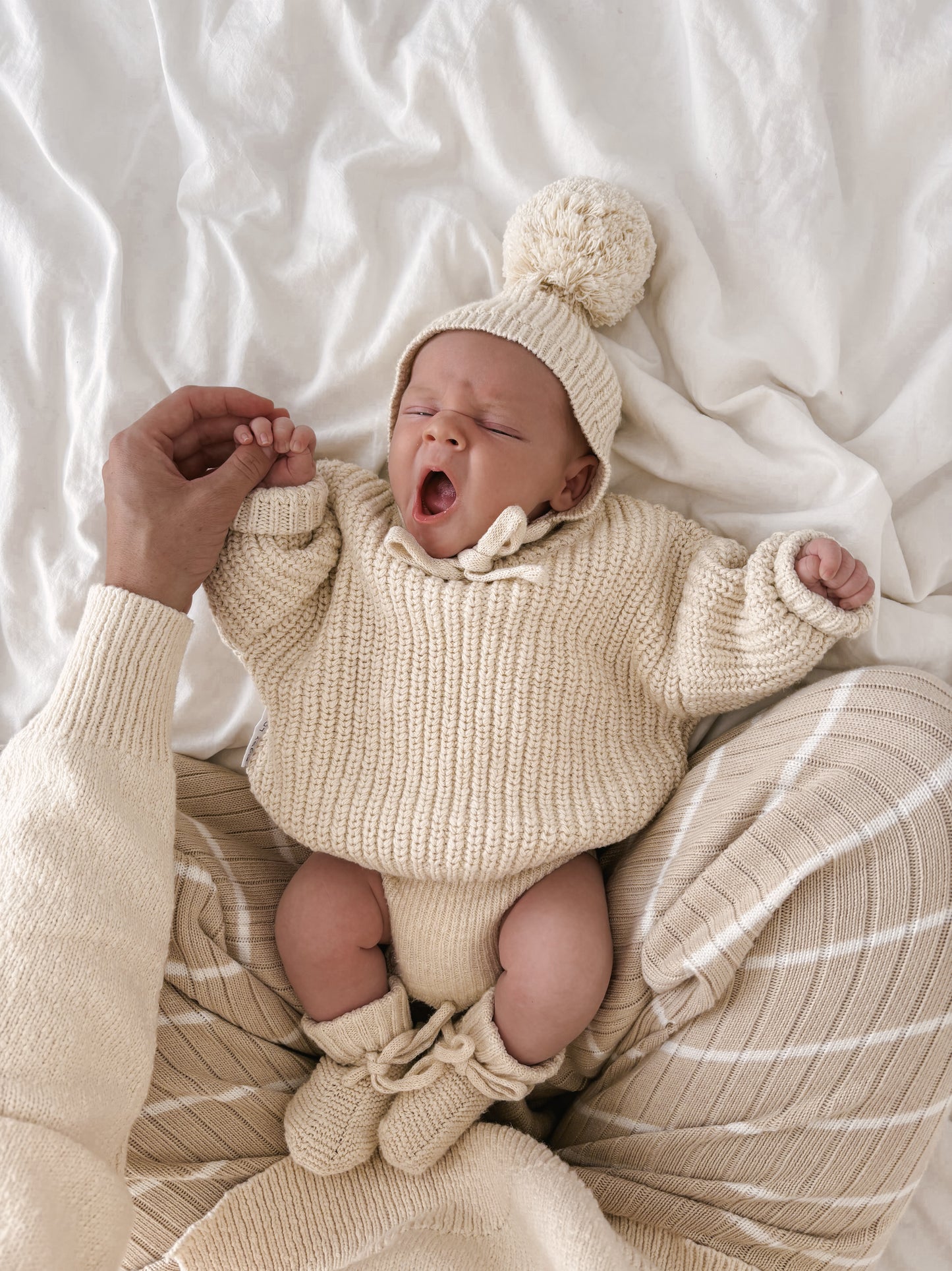 Super Chunky | Knit Sweater | Oat