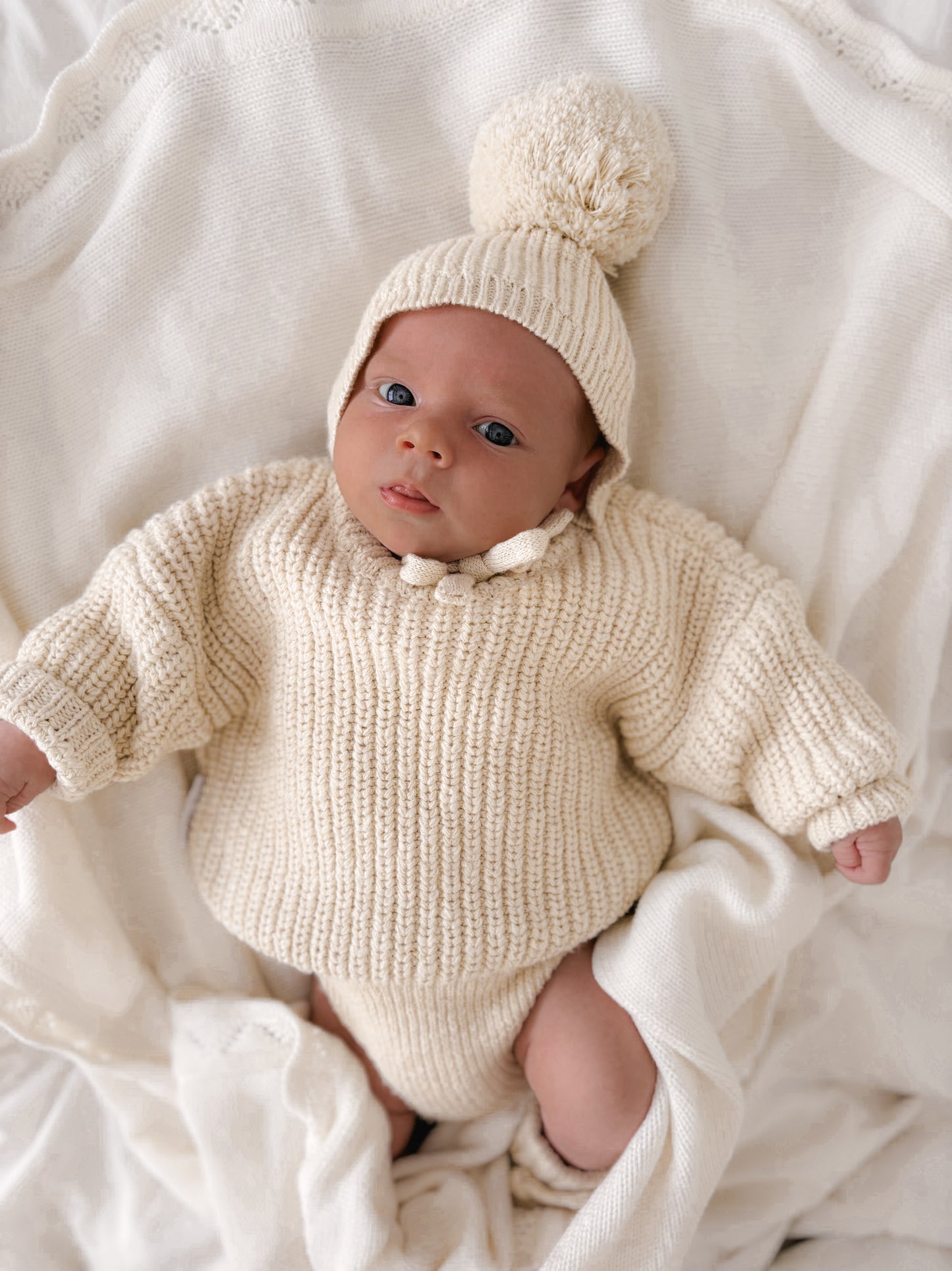 Super Chunky | Knit Sweater | Oat