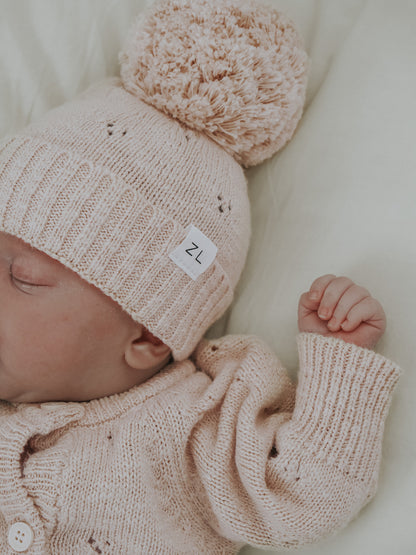KNIT BEANIE | "Petal"