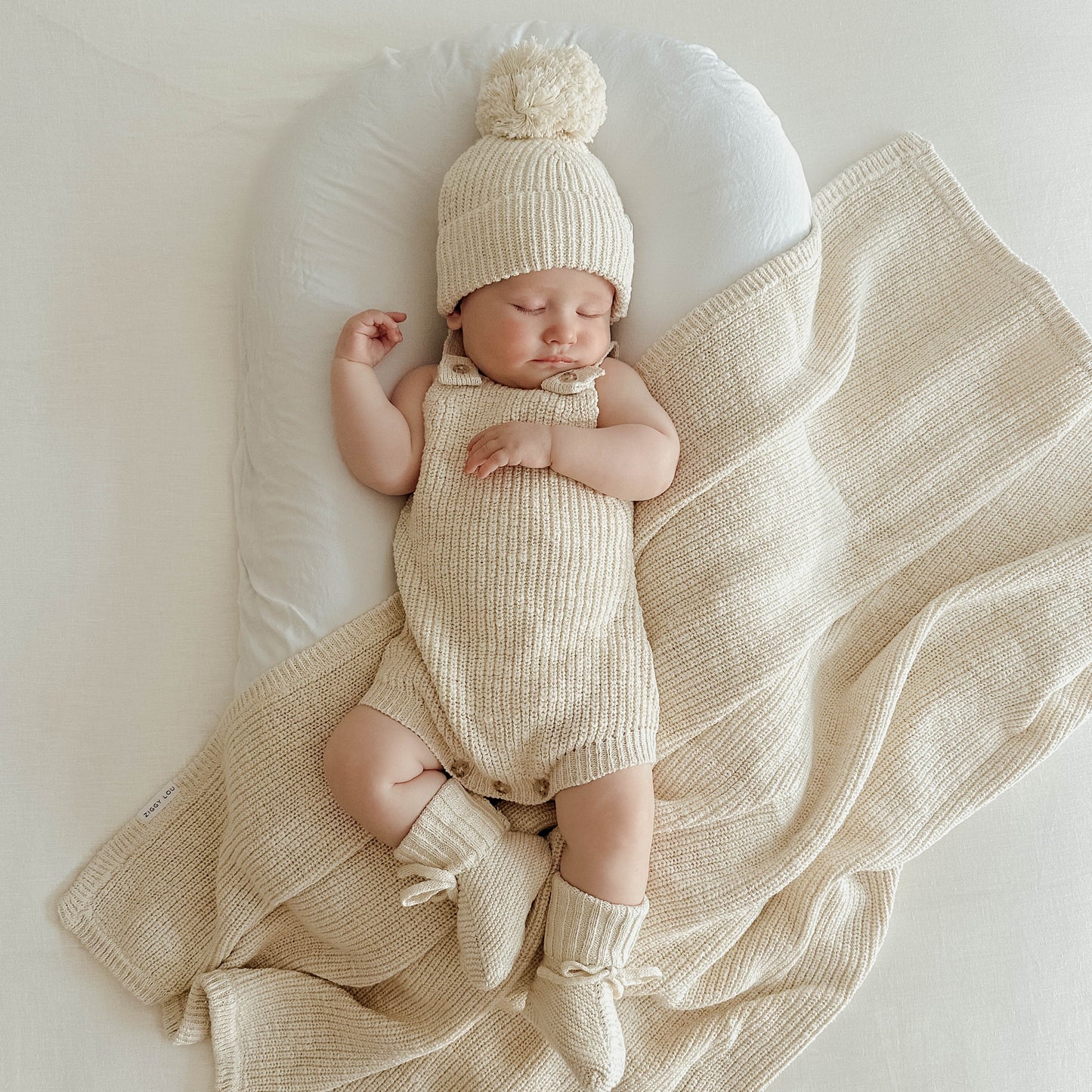 KNIT ROMPER | HONEY