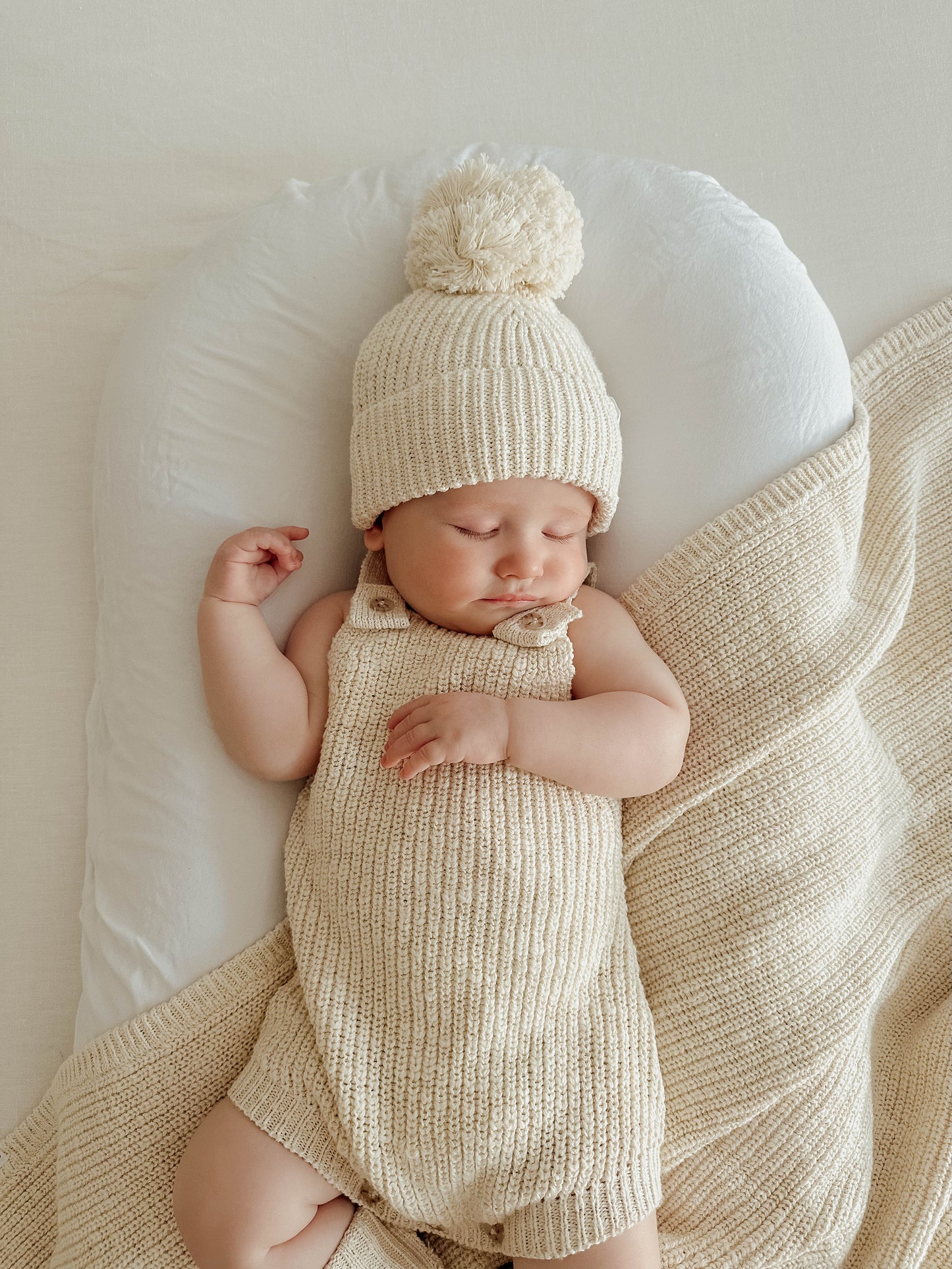 KNIT ROMPER | HONEY