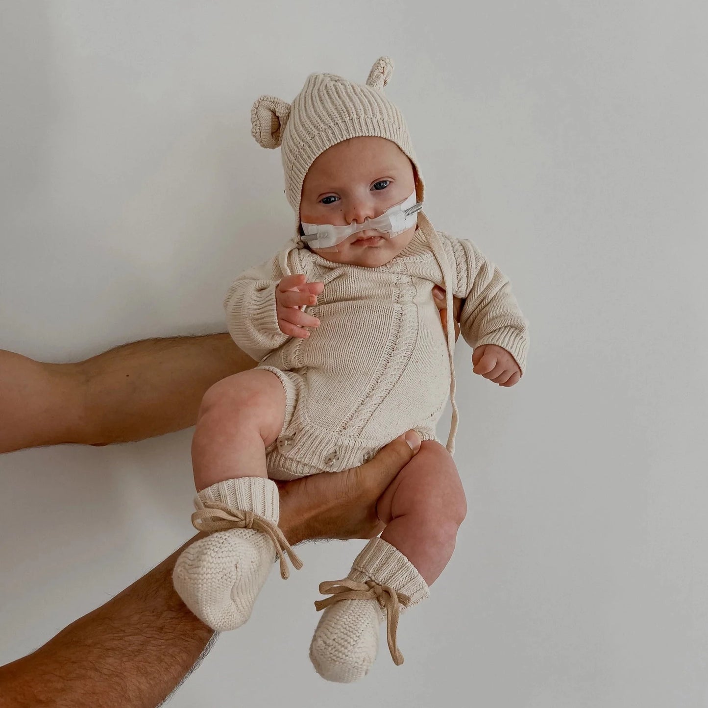 Heirloom Romper | Biscotti Fleck
