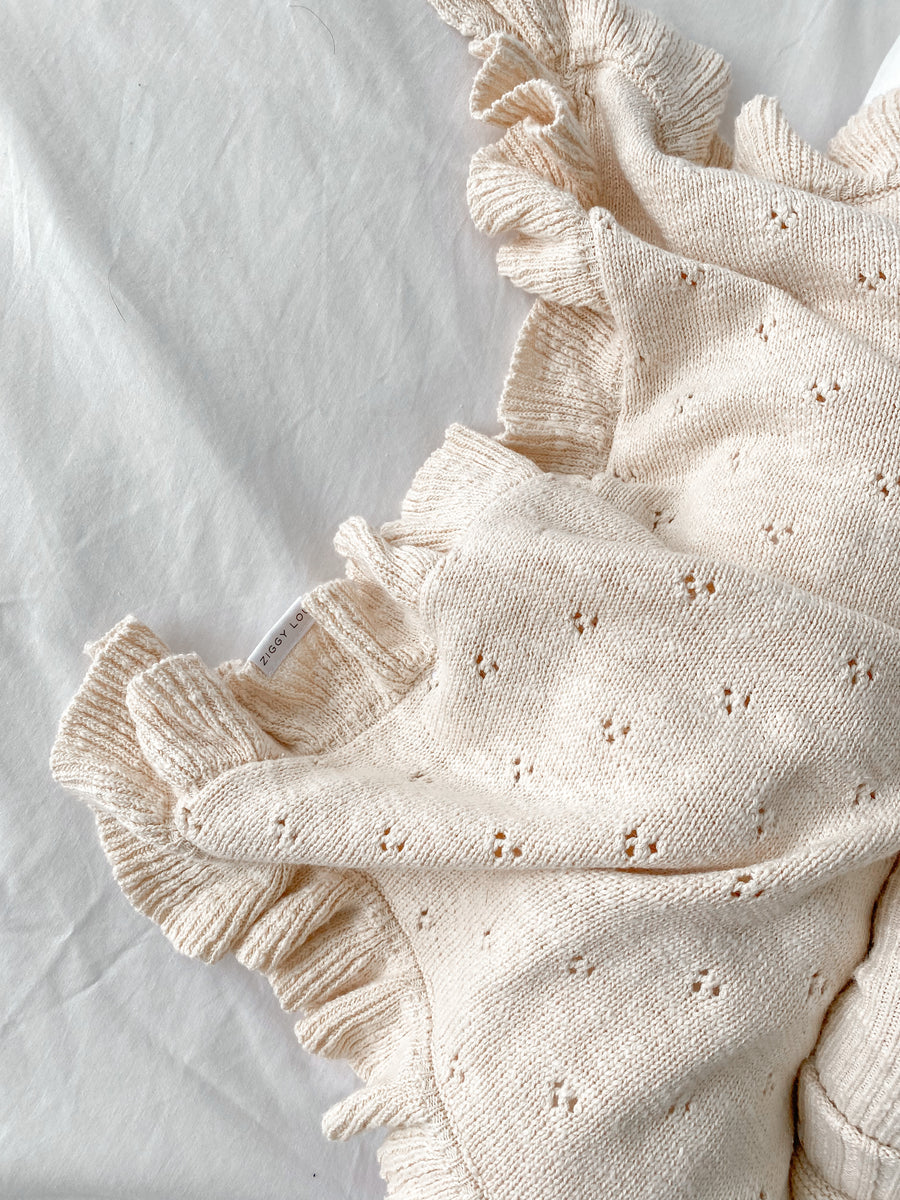 Knit Blanket | Petal