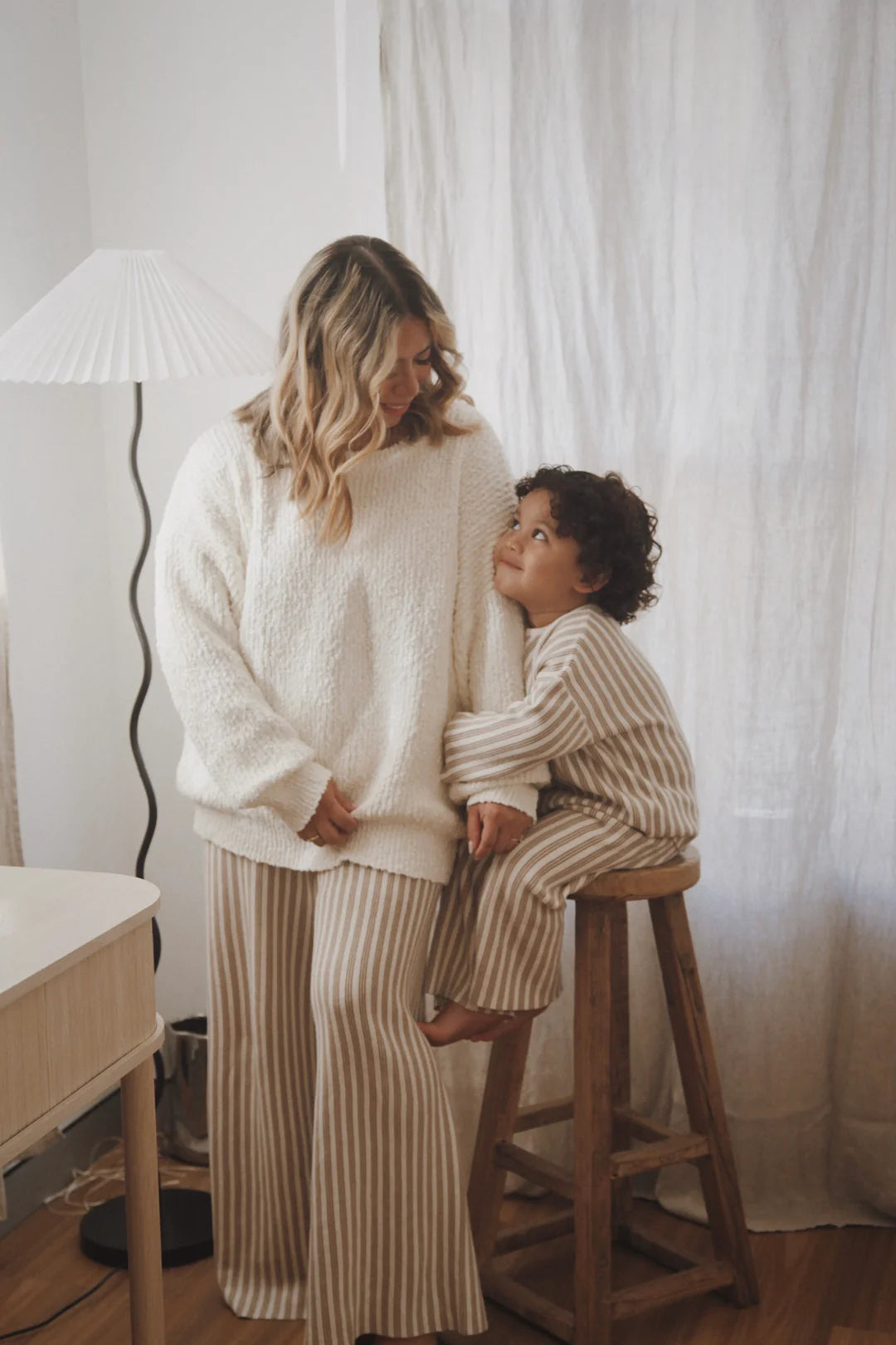 Kids Knit Pants | Wafer