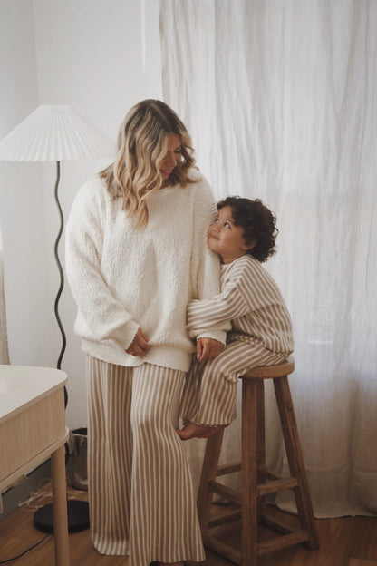Kids Knit Pants | Wafer