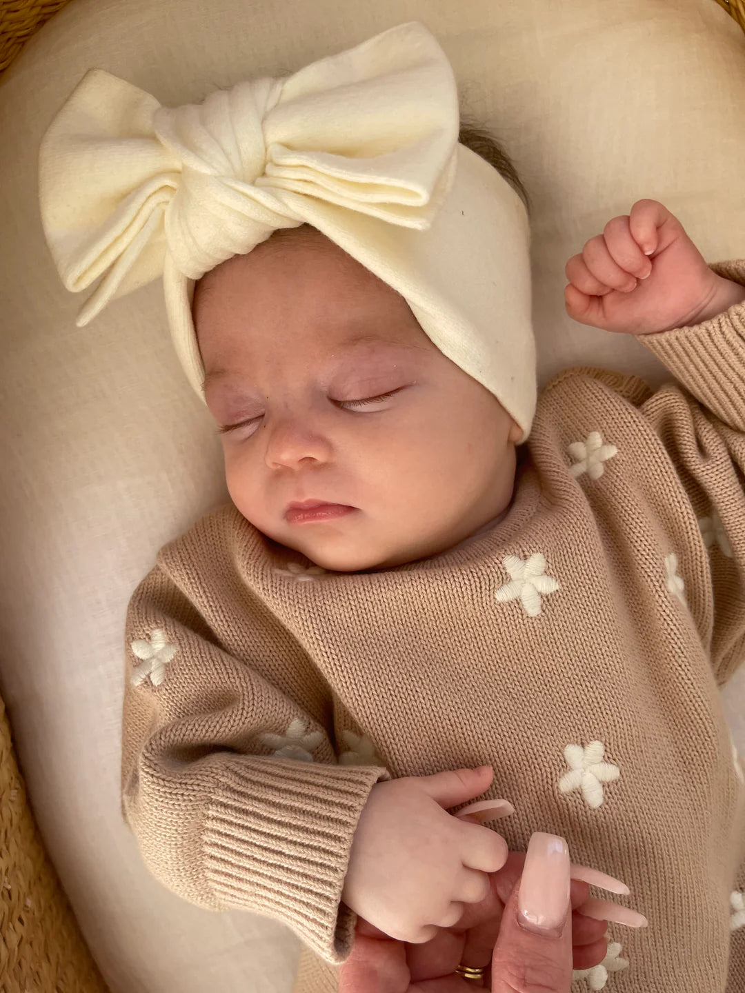 Knit Headband | Milk