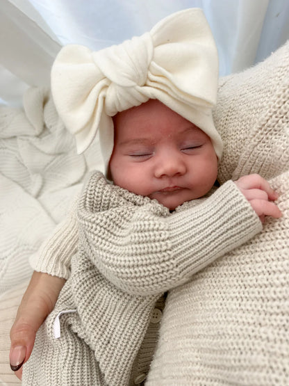 Knit Headband | Milk