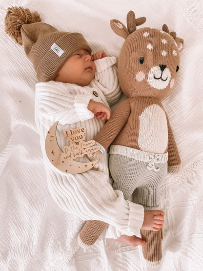 Ribbed Knit Romper | Milk