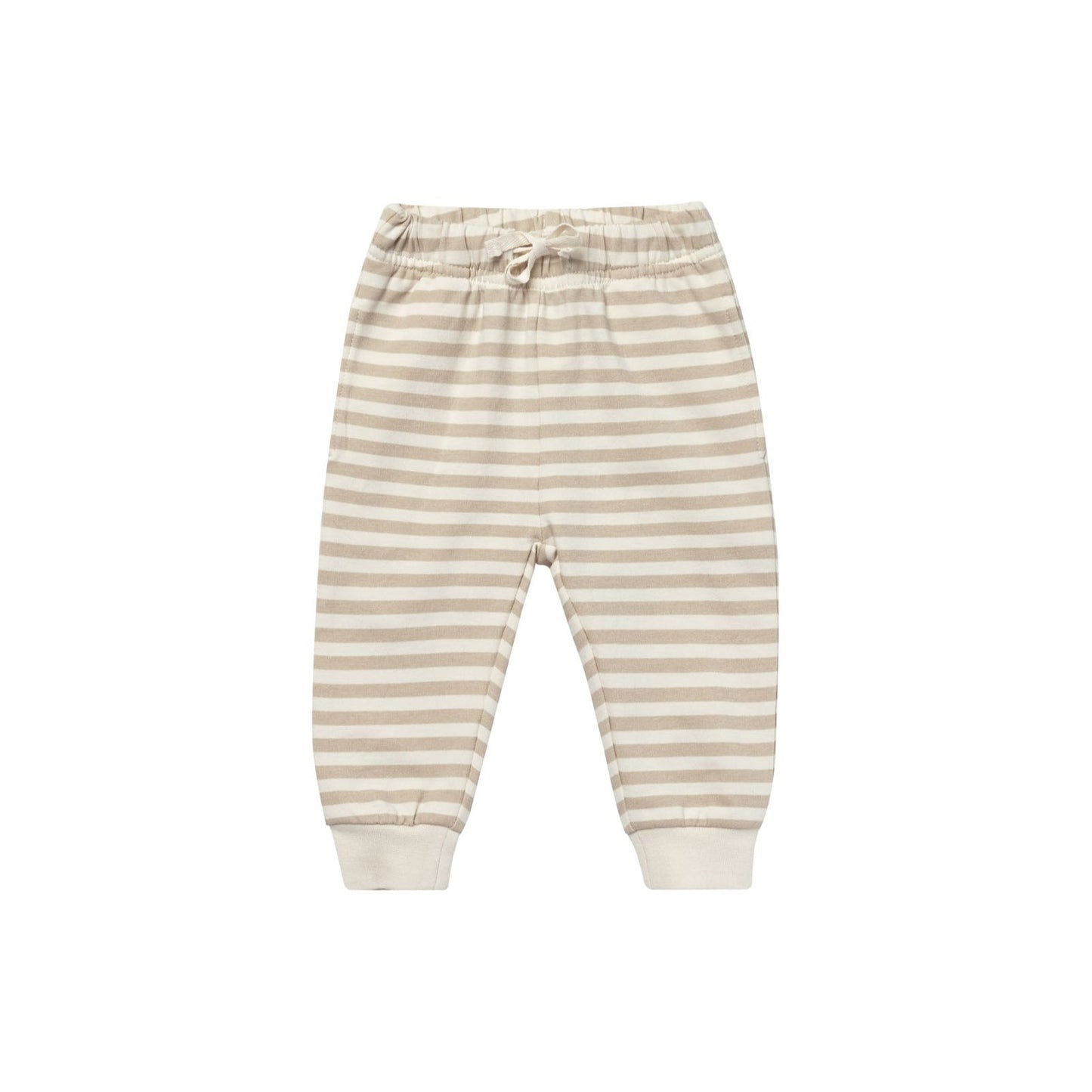 Relaxed Fleece Sweatpants | Sand Stripes