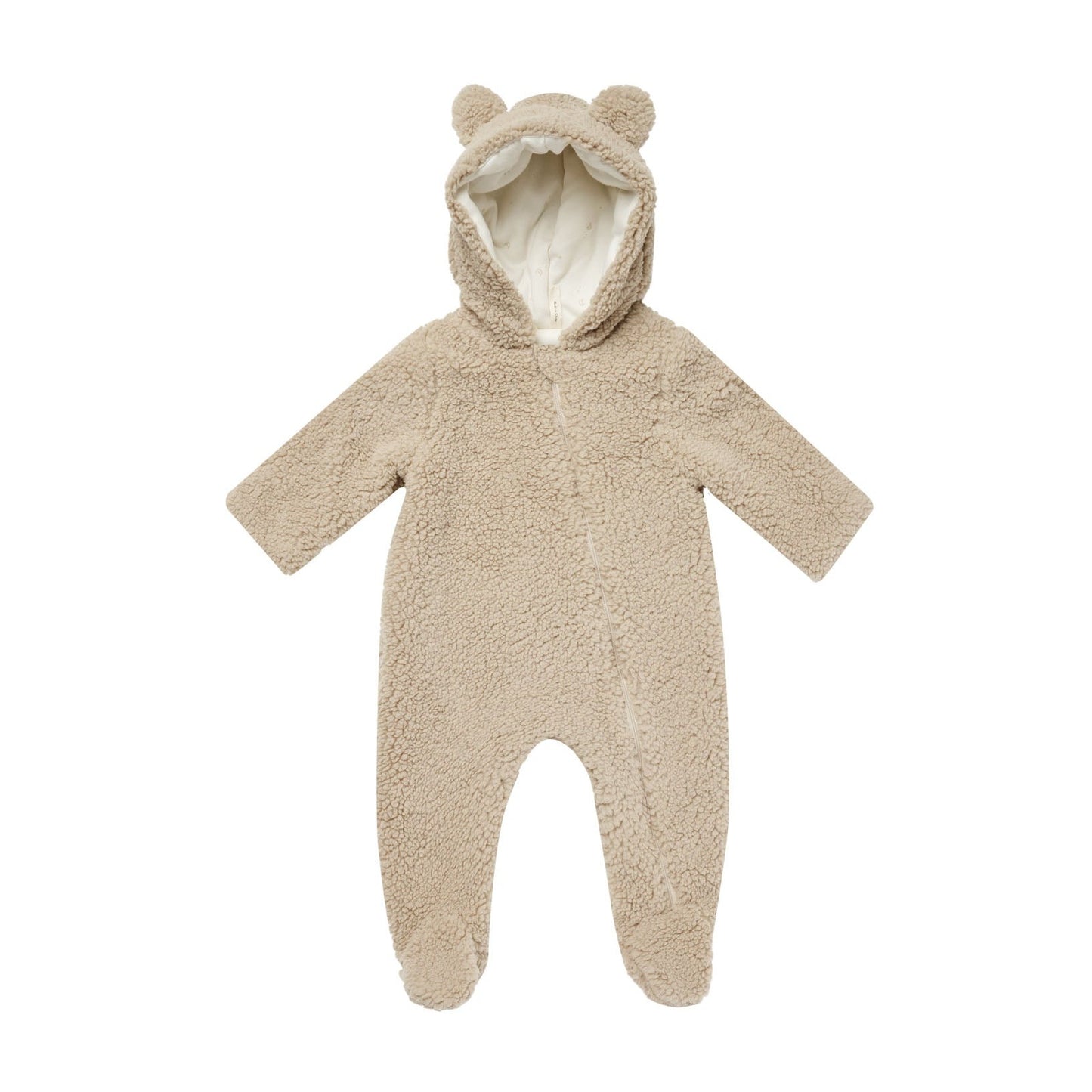 Bear Sherpa Jumpsuit | Sand