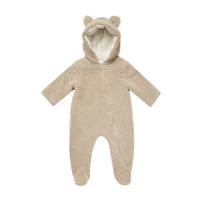 Bear Sherpa Jumpsuit | Sand