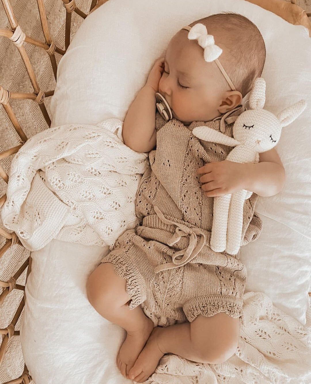 Pointelle Knit Set | Oak