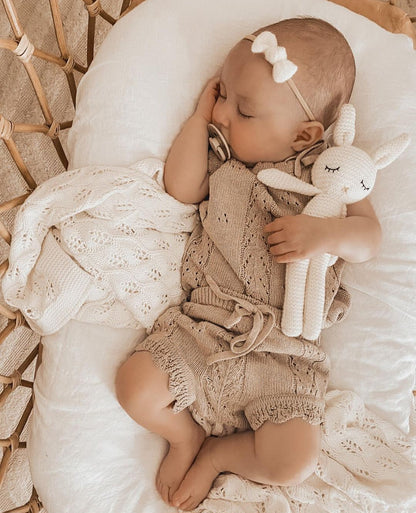 Pointelle Knit Set | Oak