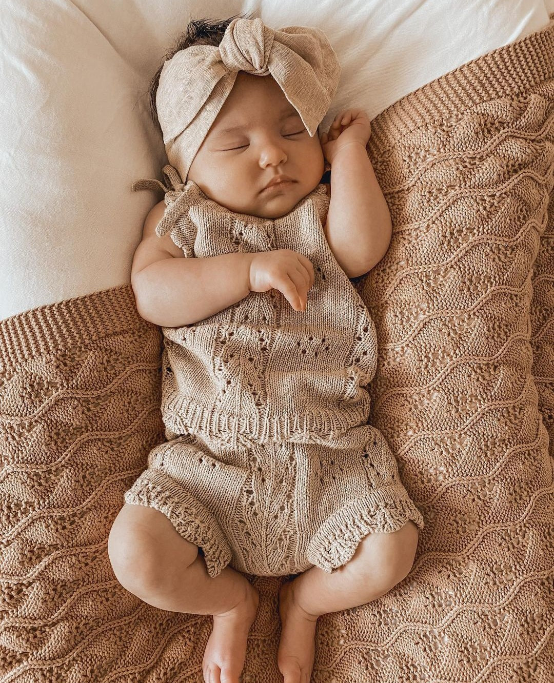 Pointelle Knit Set | Oak