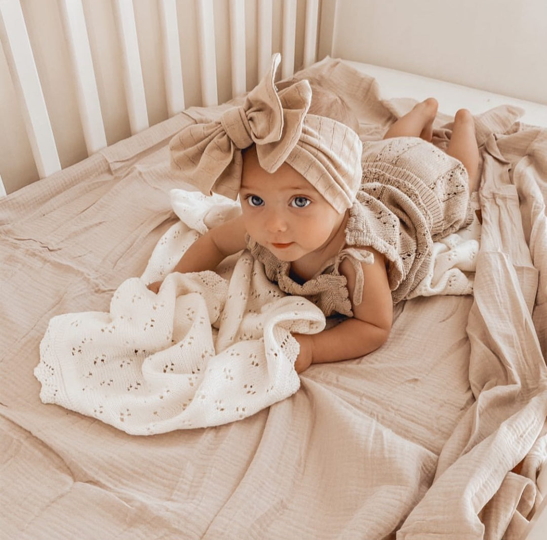 Pointelle Knit Set | Oak