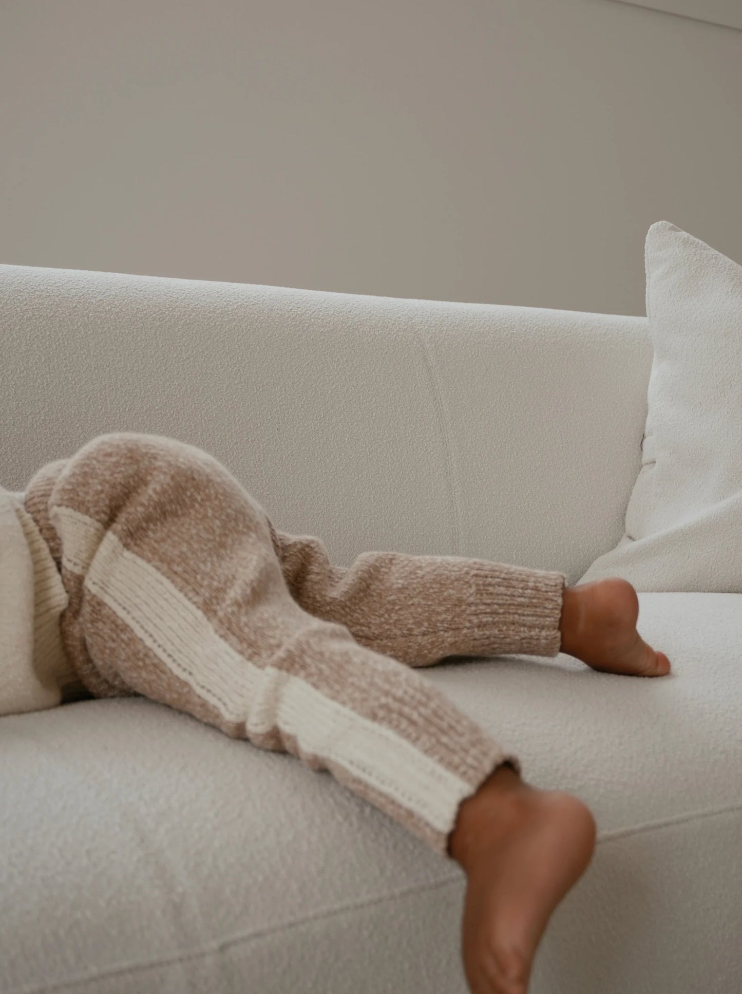 Knit Pants | Almond